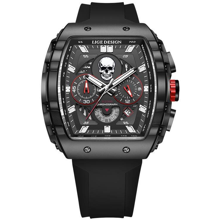 Lige Man szilikon 89112-2 - fekete (19718)