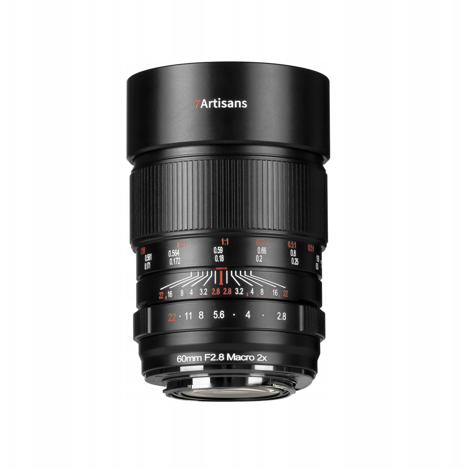 7Artisans 60mm F2.8 2x manuál makró objektív (EOS-R) Full Frame (60F28(2x)B-R) (60F28(2X)B-R)