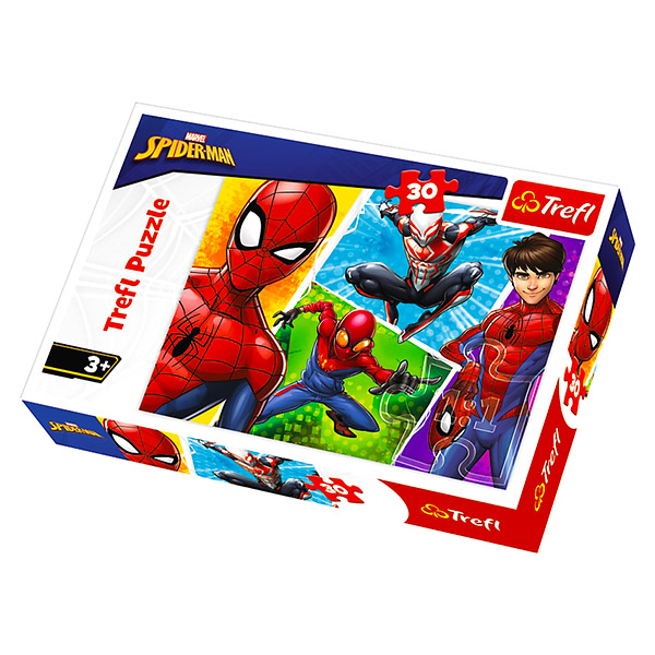 Puzzle TREFL 30 dílků Spider-Man a Miguel 18242