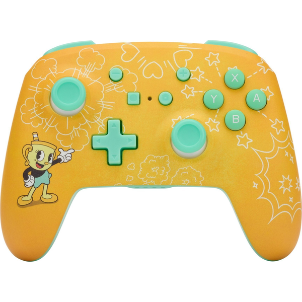 PowerA Enhanced Wireless, Nintendo Switch/Switch 2, Cuphead: Ms. Chalice, Vezeték nélküli kontroller