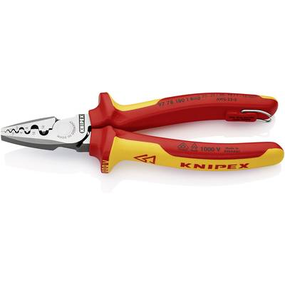 KNIPEX -Werk (97 78 180 T) Krimpelőfogó Érvéghüvelyek 0.25 - 16 mm2 (97 78 180 T)