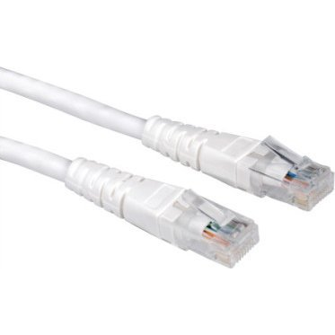 Triton Kabel krosowy UTP, kat. 6 (klasa E), biały, 1 m