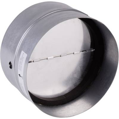 Visszacsapószelep tömítőgumival, horganyzott, 10 cm-es csőátmérőhöz, Wallair N35981 (N35981)