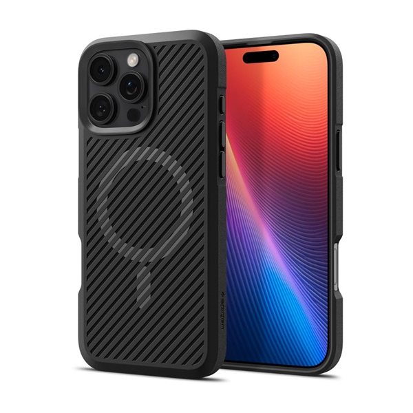 Spigen Core Armor MagFit iPhone 16 Pro Max tok fekete (ACS08024) (ACS08024)