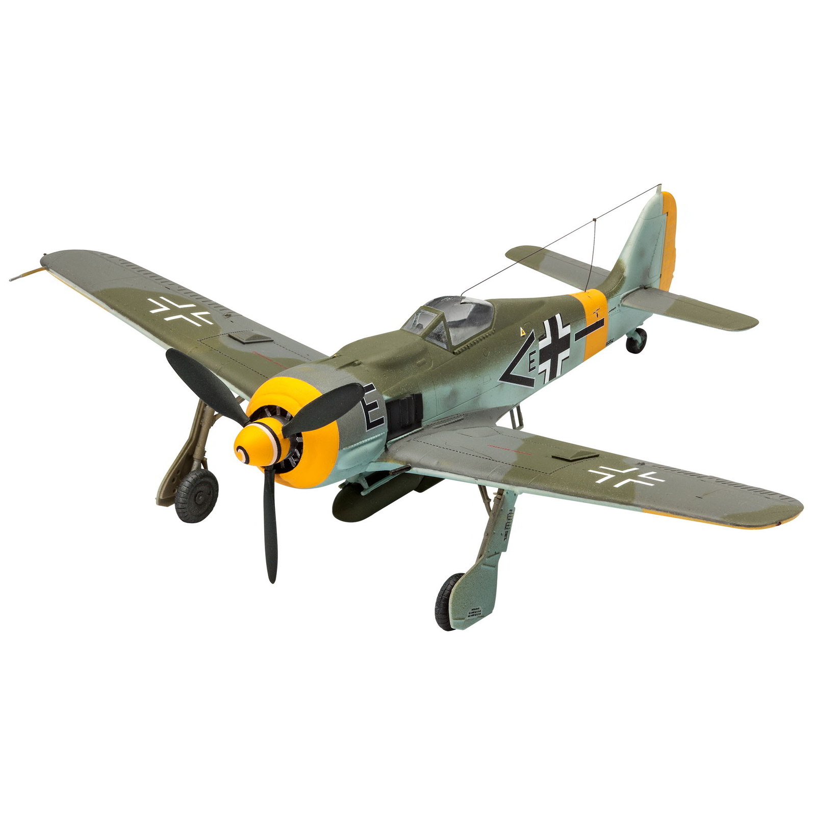 Revell Focke Wulf FW190 F-8 vadászrepülőgép műanyag modell (1:72) (03898)