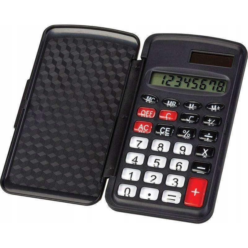 Számológép Centrum zseb 105x56x10 mm fekete (83405)