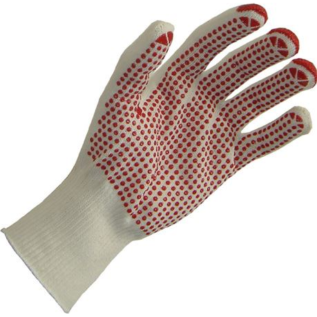 Kopásálló PVC pontozott kesztyű 11/XXL-méret 10 pár (120657) (kesz120657)