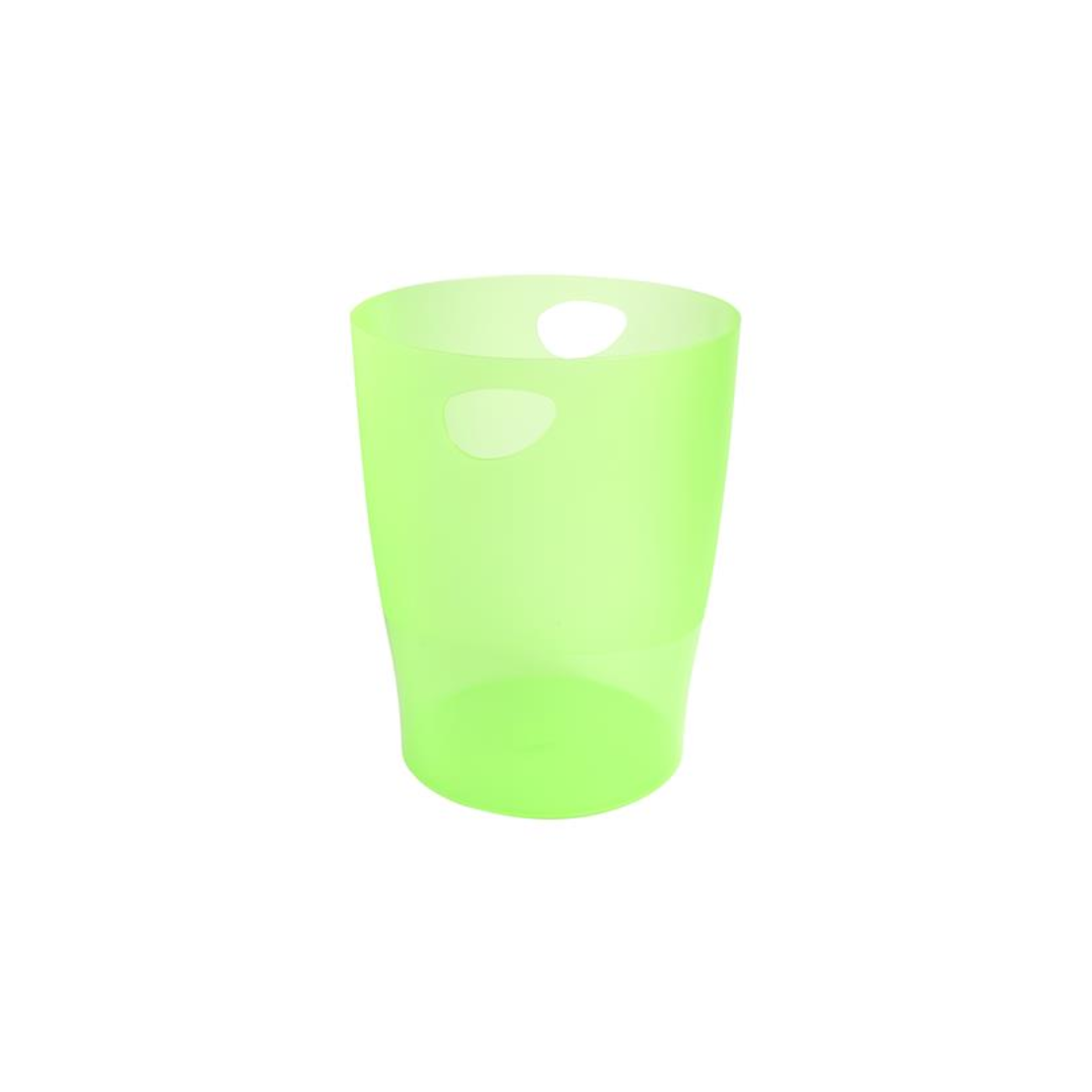 Exacompta Linicolor 15 Literes műanyag Papírkosár - Almazöld (45397D)