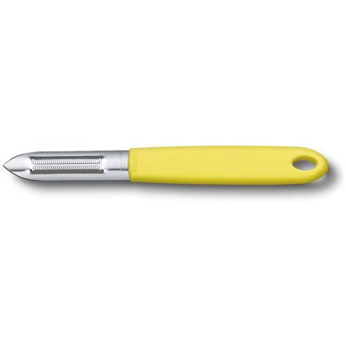 Victorinox zöldséghámozó fogazott kettős éllel - sárga (7.6077.8)