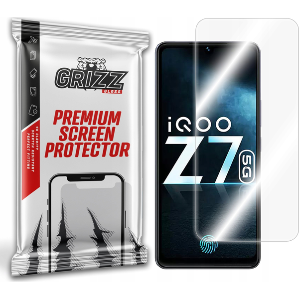 GrizzGlass Szkło hybrydowe GrizzGlass HybridGlass Vivo IQOO Z7