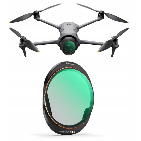 Filtr Cpl Polaryzacyjny Nano-x 8k Hd K&f Concept Do Drona Dji Mavic 4 Pro / Kf01.2071v1