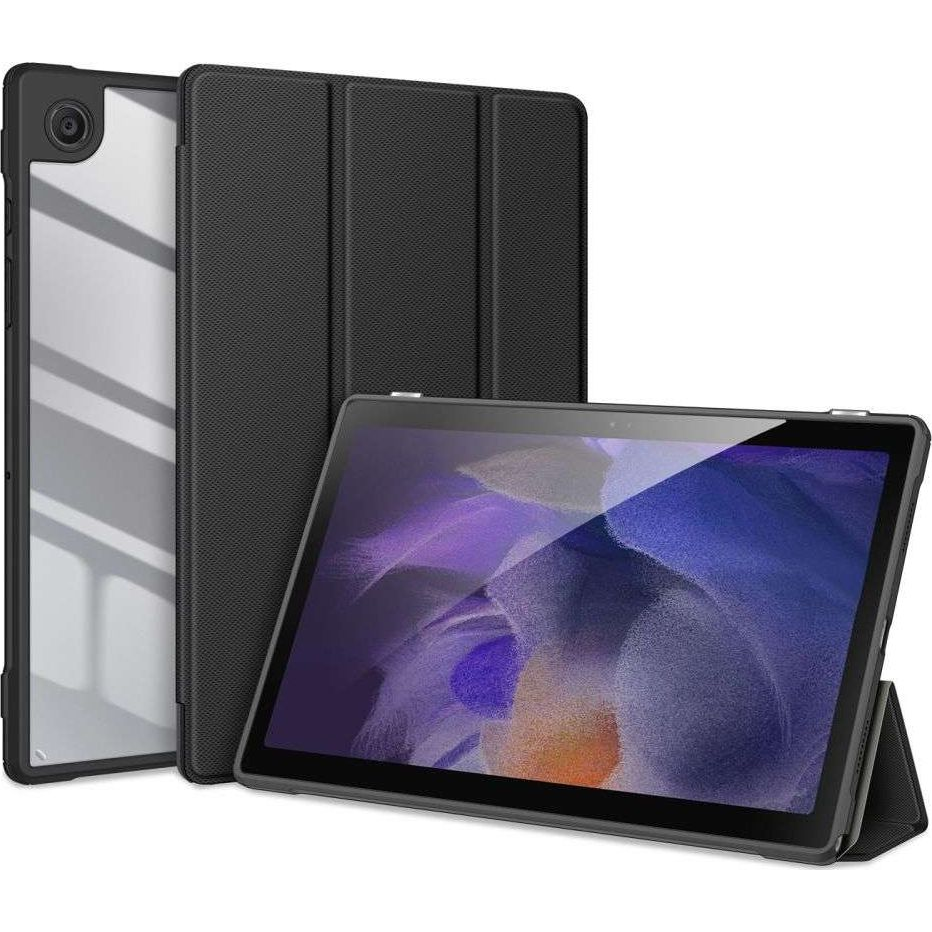 Dux Ducis GP-122735 Tok - Samsung Galaxy Tab A8 10.5 LTE (2021) SM-X205, Oldalra Nyíló, Aktív Flip, Fekete (6934913043400)