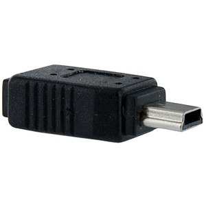 StarTech.com UUSBMUSBFM kabel kønsskifter USB Mini-B USB Micro-B Sort