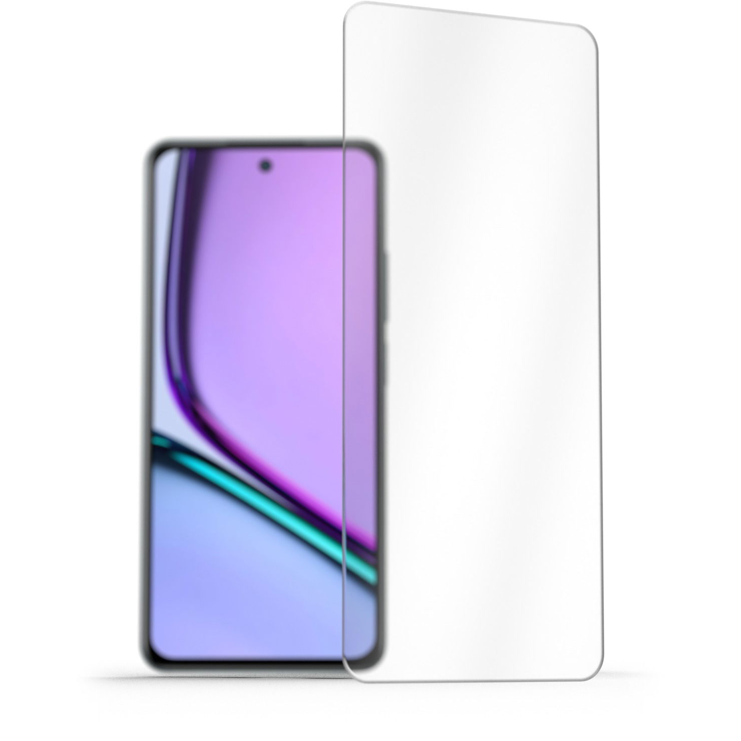 AlzaGuard Case Friendly Glass Protector Realme C67 2.5D üvegfólia (AGD-TGF260)