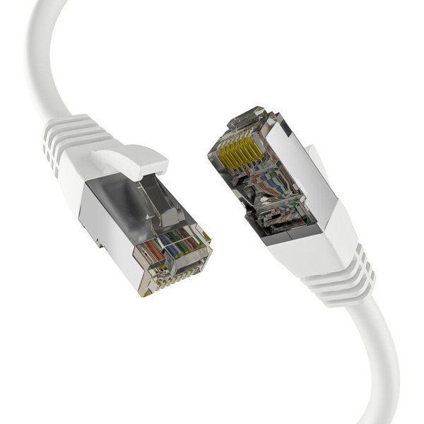  EFB EFB CAT8.1 WEISS 1m RJ45 PATCHKABEL S/FTP PIMF
