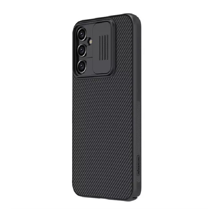 Nillkin CamShield Samsung Galaxy A34 5G Szilikon Tok - Fekete (57983115607)