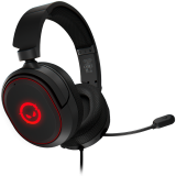 LORGAR Kaya 460 USB геймърски слушалки, черни, RGB