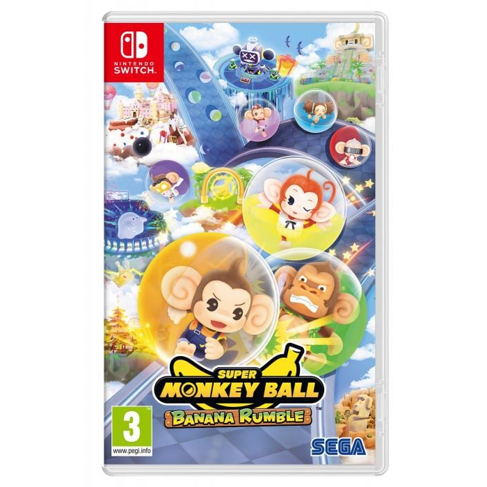 Nintendo Super Monkey Ball Banana Rumble Switch játék (NSS6738) ( - Dobozos játék)