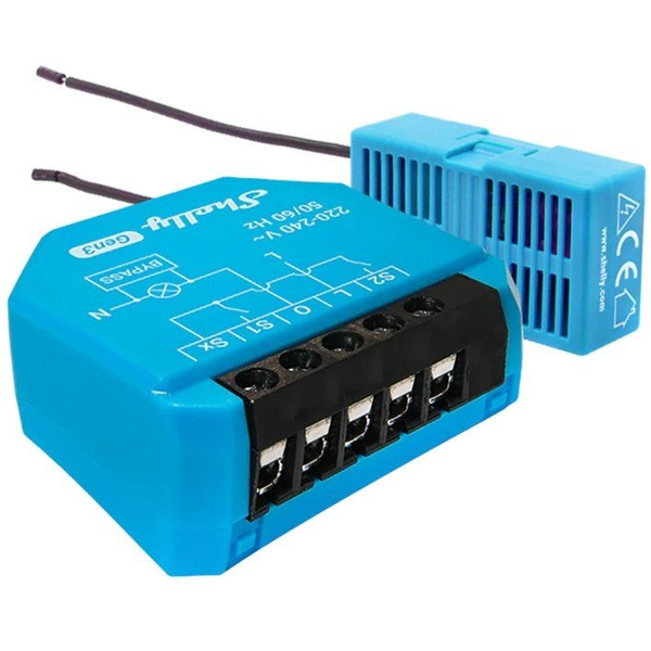 Módulo Interruptor Shelly 1l Gen3 Wi-fi 1 Canal 110–240vac 200w – Sin Neutro