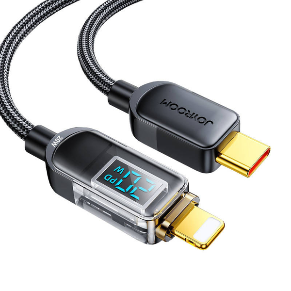 Kabel Joyroom USB-C na Apple Lightning 1,2 m černý