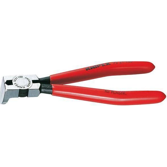 KNIPEX Oldalcsípő műanyaghoz, max.: 1,2 mm, (72 21 160) (72 21 160)