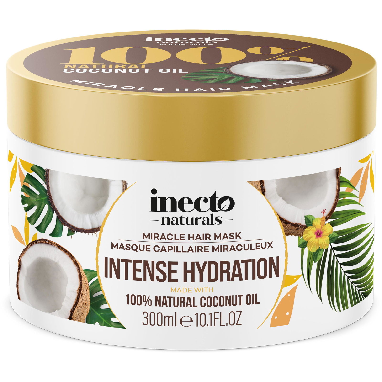 INECTO Hajpakolás - Kókusz 300 ml (5012008741101)