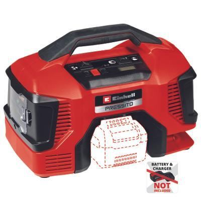 Einhell Pressito 18/21 akkus kompresszor - akkumulátor és töltő nélkül (4020467)