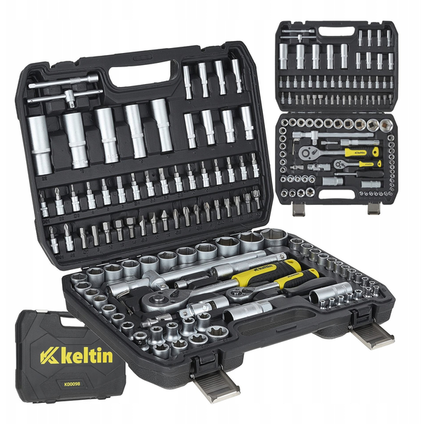 Kpl. kluczy nas. 108el. 1/4" & 1/2" (3)