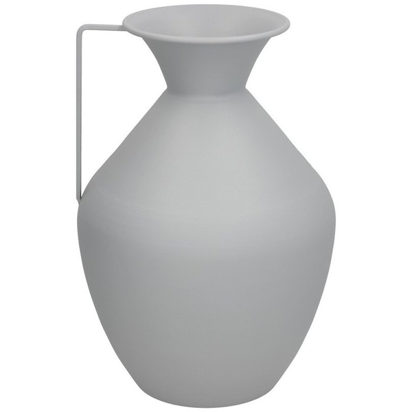 Decorlife Waza szary metal 15.5D x 36 x 24 cm DECORLIFE 8445393395852 (8445393395852)