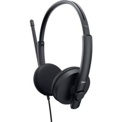 DELL WH1022 Headset Bedraad Hoofdband Oproepen/muziek Zwart