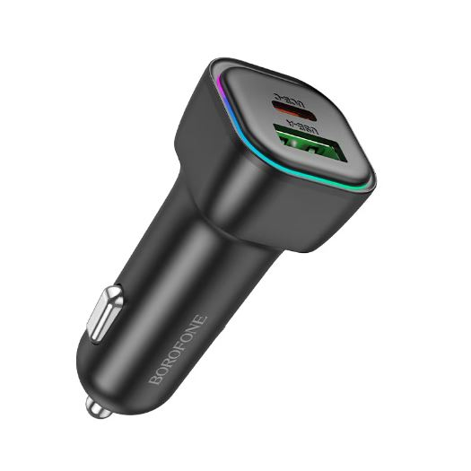 Automobilová, USB typ C Borofone 30 mA