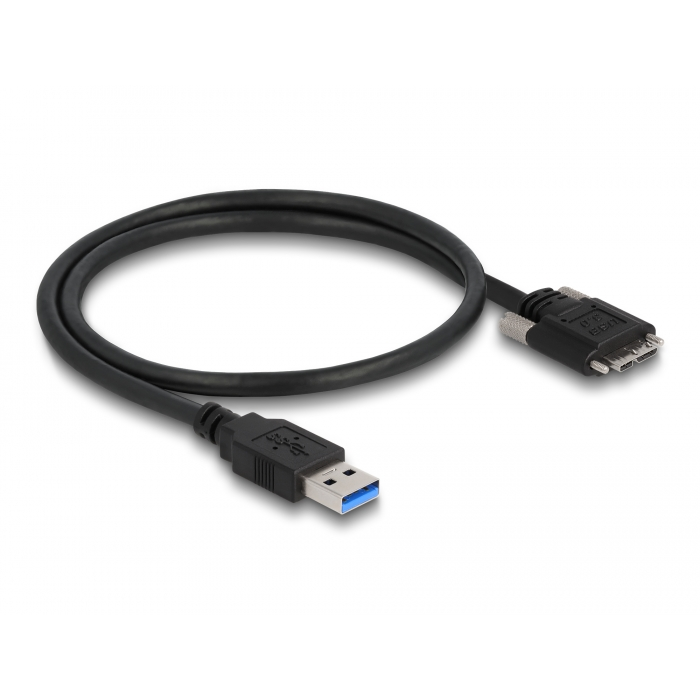 Kábel Delock USB - USB 3.1 typ C 0,5 m čierny