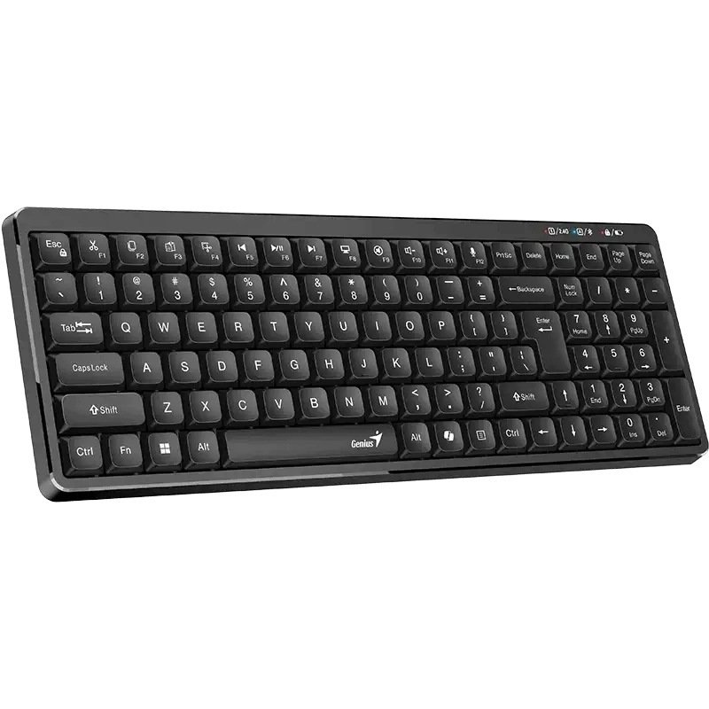 Клавиатура Genius LuxeMate Q7100BT, чешка подредба, черна