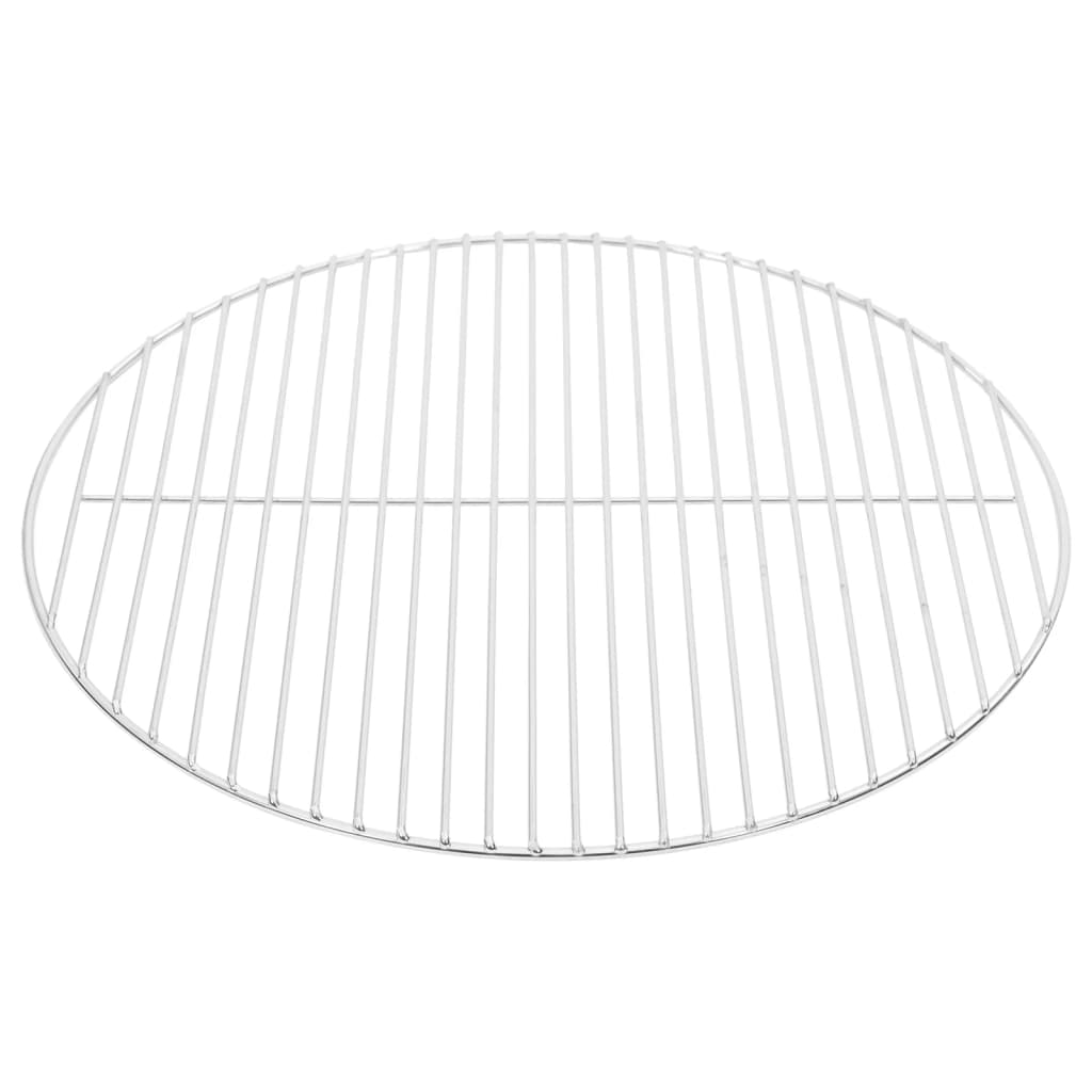 kerek 304 rozsdamentes acél BBQ grillrács Ø50 cm (4010556)