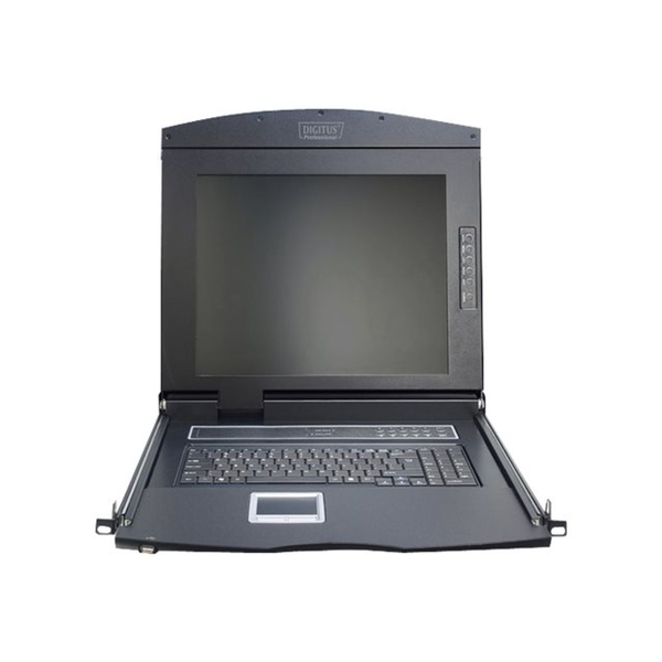 Модулна TFT конзола, Digitus, 43,2 см, DS-72210-4GE, Черна