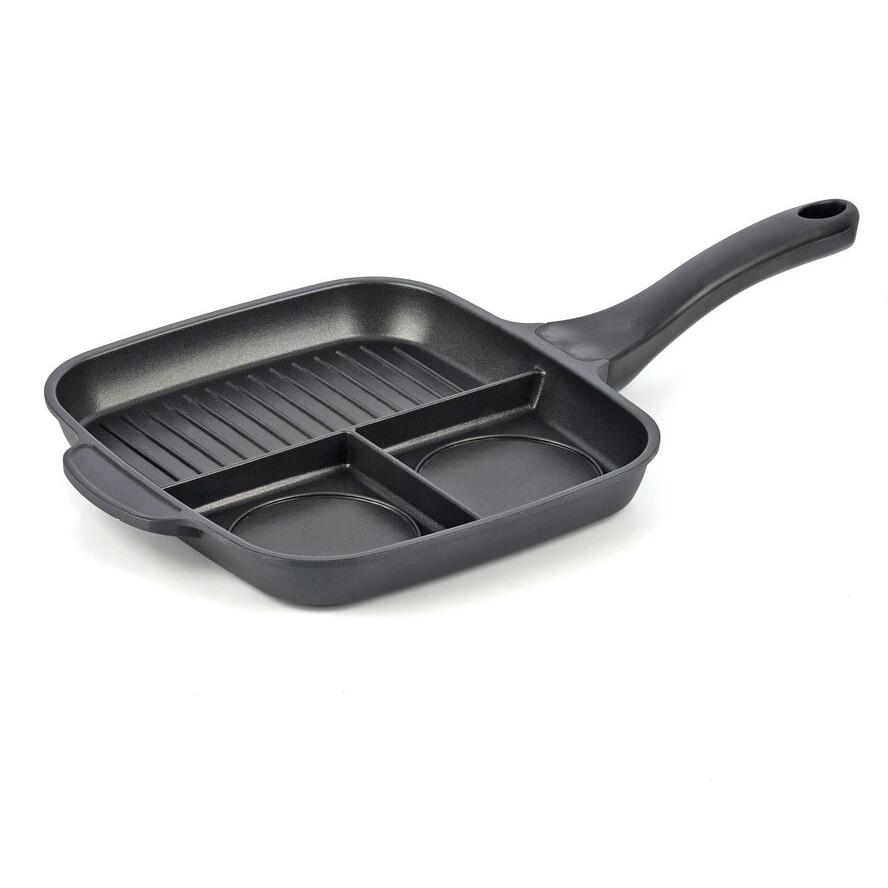 Melianda MA-18330 Multi grillserpenyő - Fekete (MA-18330)