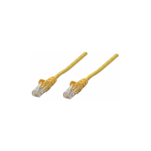 Intellinet 325165 cavo di rete Giallo 0,45 m Cat5e U/UTP (UTP)