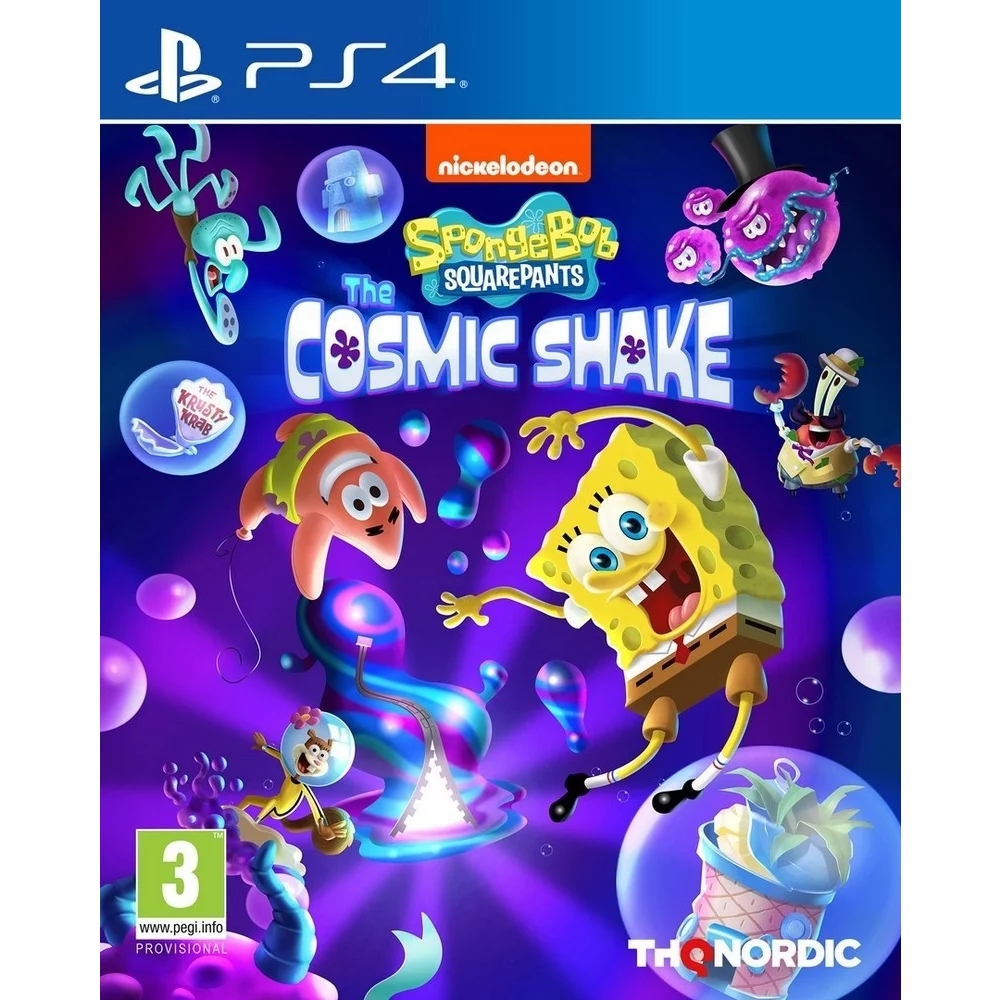 SpongeBob SquarePants Cosmic Shake (PS4 - Dobozos játék)