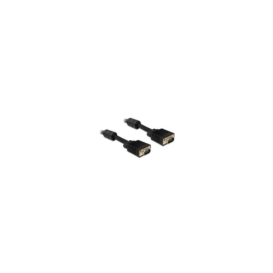 Delock VGA M/M video jelkábel 15m (82561)