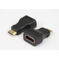 Adapter AV MicroConnect HDMI Mini - HDMI czarny (HDM19F19MC)