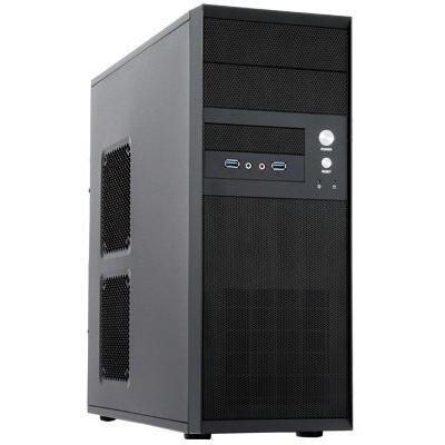 Chieftec CQ-01B-U3-OP computerbehuizing Midi Tower Zwart
