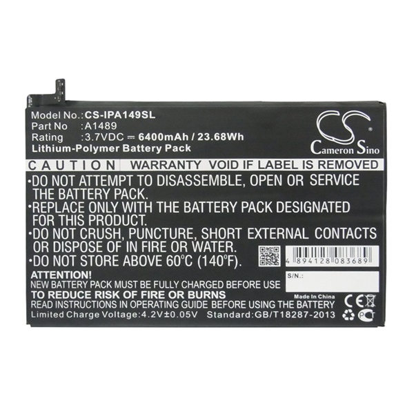 Cameron Sino CS-IPA149SL Apple IPAD mini 3 Tablet akumulátor 6400 mAh (CS-IPA149SL)