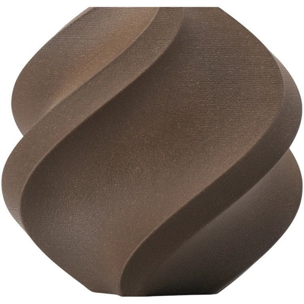 Filament Bambu Lab PLA Wood 1.75mm 1kg - in a set with a reusable spool - Black Walnut}