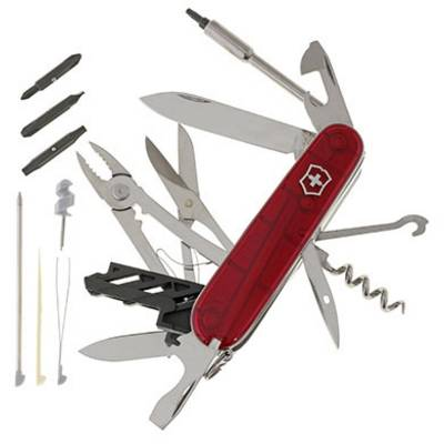 Svájci bicska, multifunkciós zsebkés Victorinox Cyber-Tool 34 (1.7725.T)