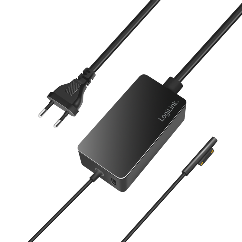Logilink Felületi laptop töltő, 65 W, USB-Port, fekete (PA0309) (PA0309)