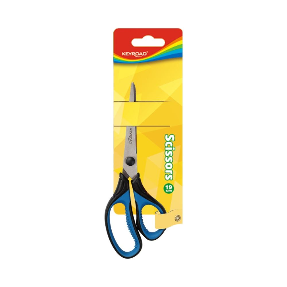 Keyroad 3D hegyes fejű olló 19cm (KR971918) (KR971918)