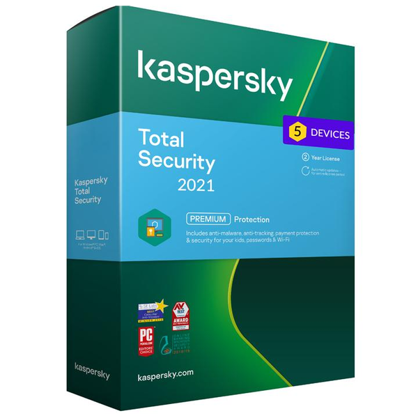 Kaspersky Total Security - 5 eszköz / 2 év