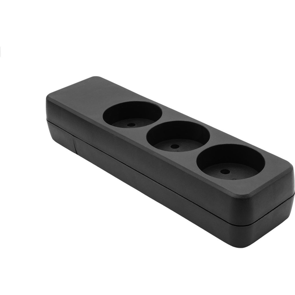  ProXtend Danish Power Strip 3-way 3 gniazda czarna (K3-0B)