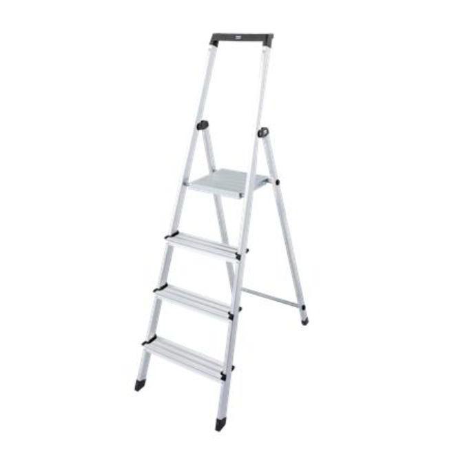 Krause Solidy 126221 4 lépcsőfokos alumínium állólétra (126221)