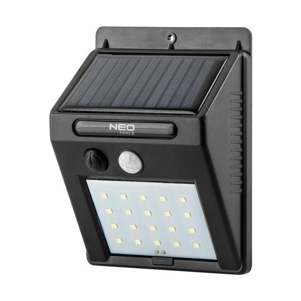 Neo Tools 99-055 Reflektor napelemes fali 20 SMD LED 200lm